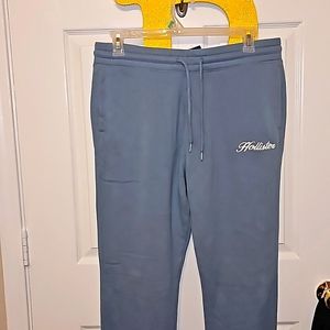 Men's Hollister skinny joggers size xl in steel blue